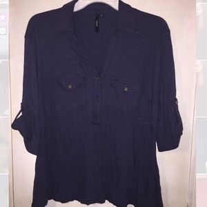 Navy blue shirt